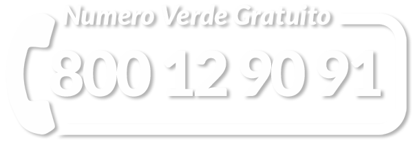 numero verde 800 12 90 91